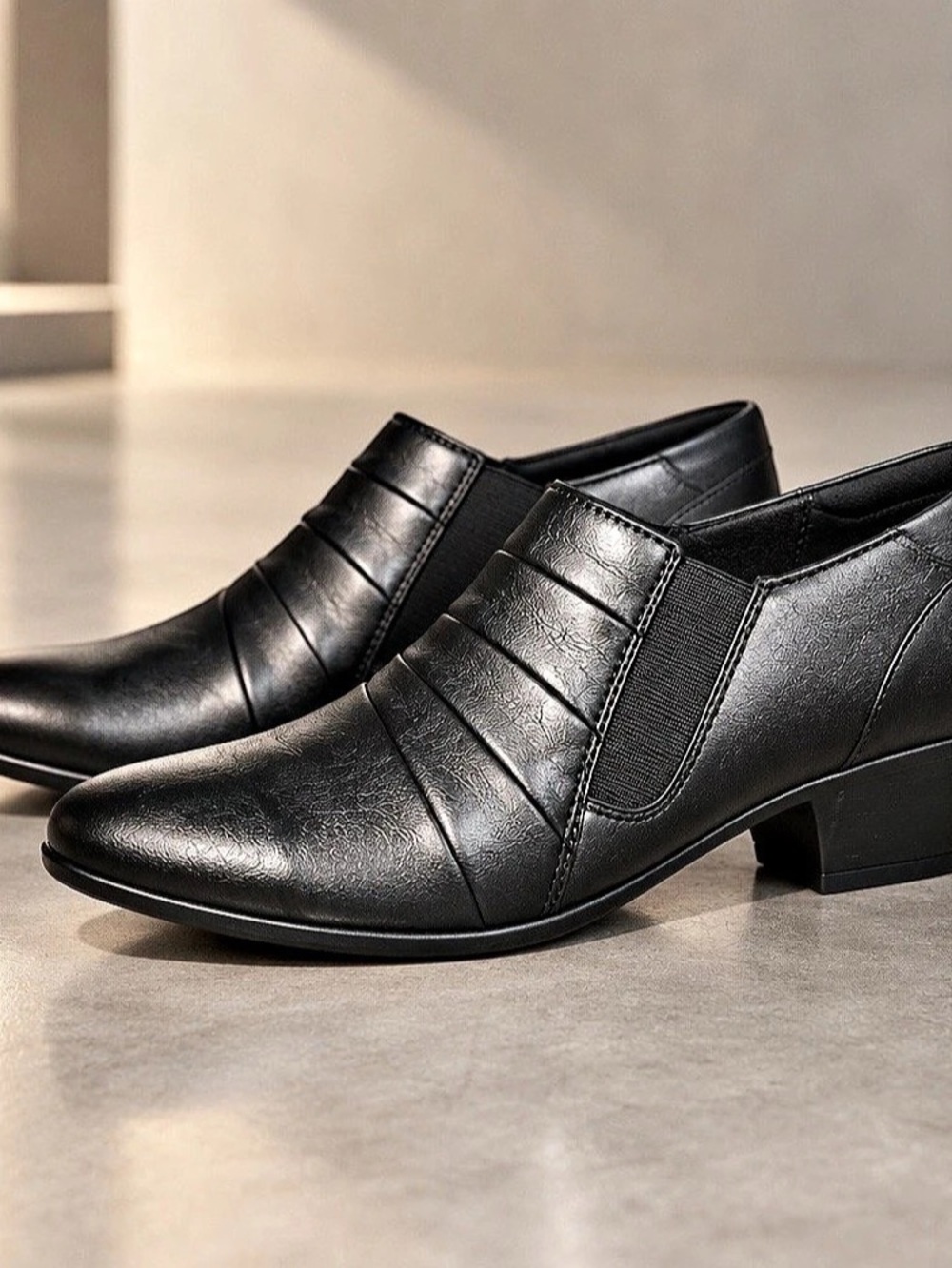 Clarks Collection by Clarks Black Leather Ankle Boots